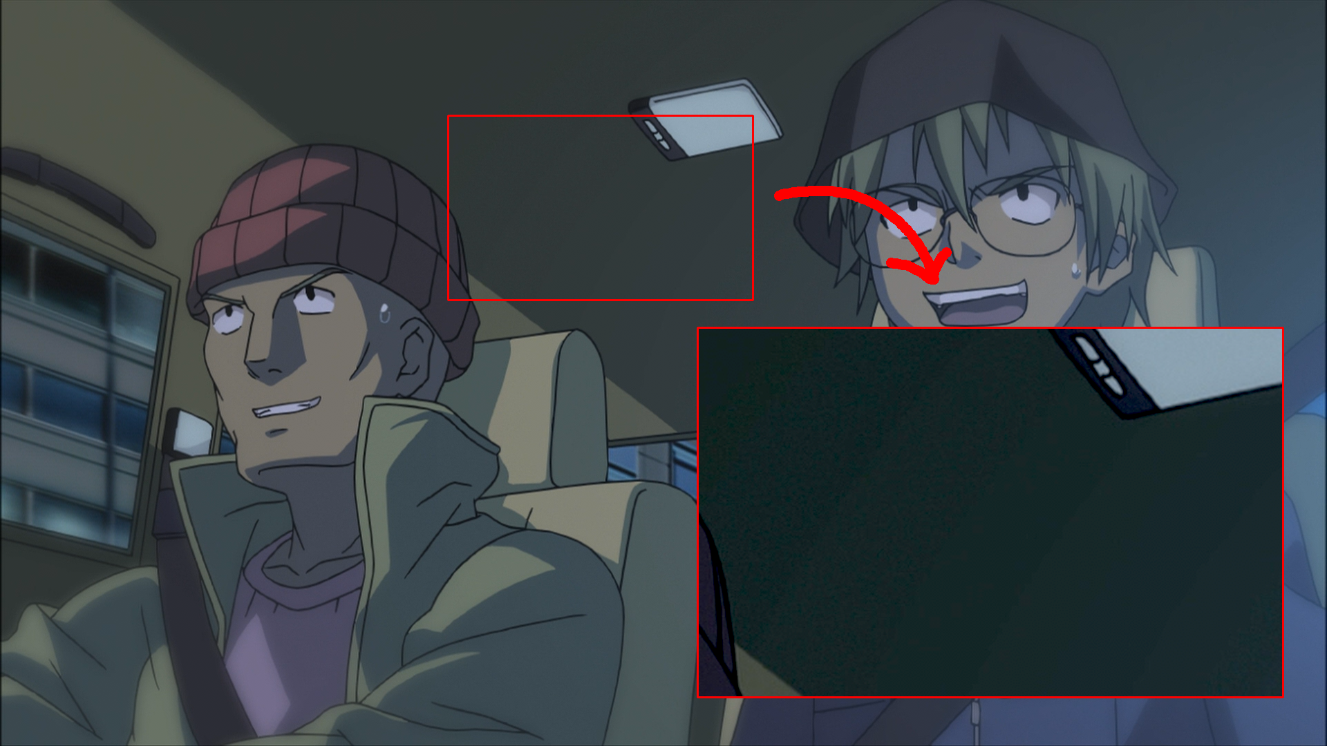 Frame with heavy banding from Hayate no Gotoku!