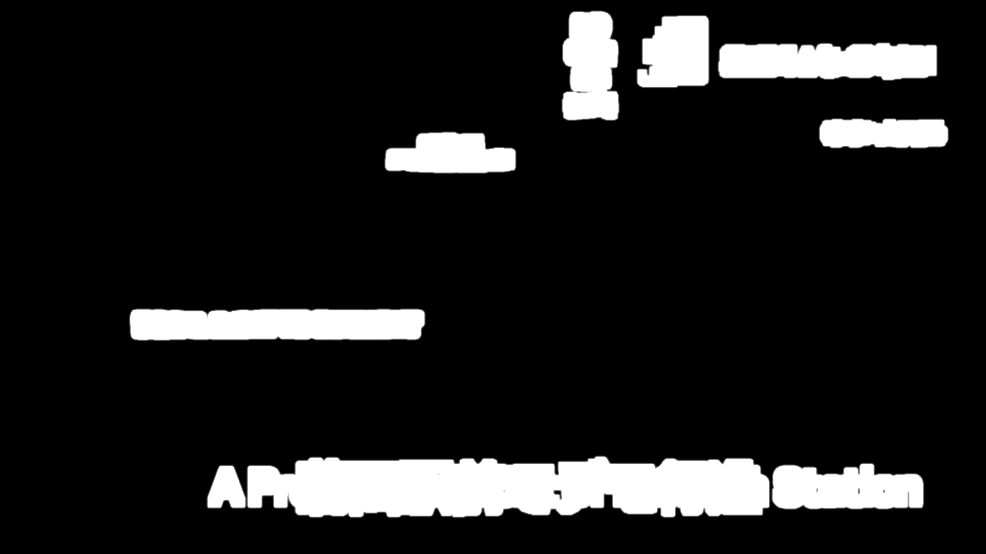 Mask showing all detected hardsub regions before bounding
