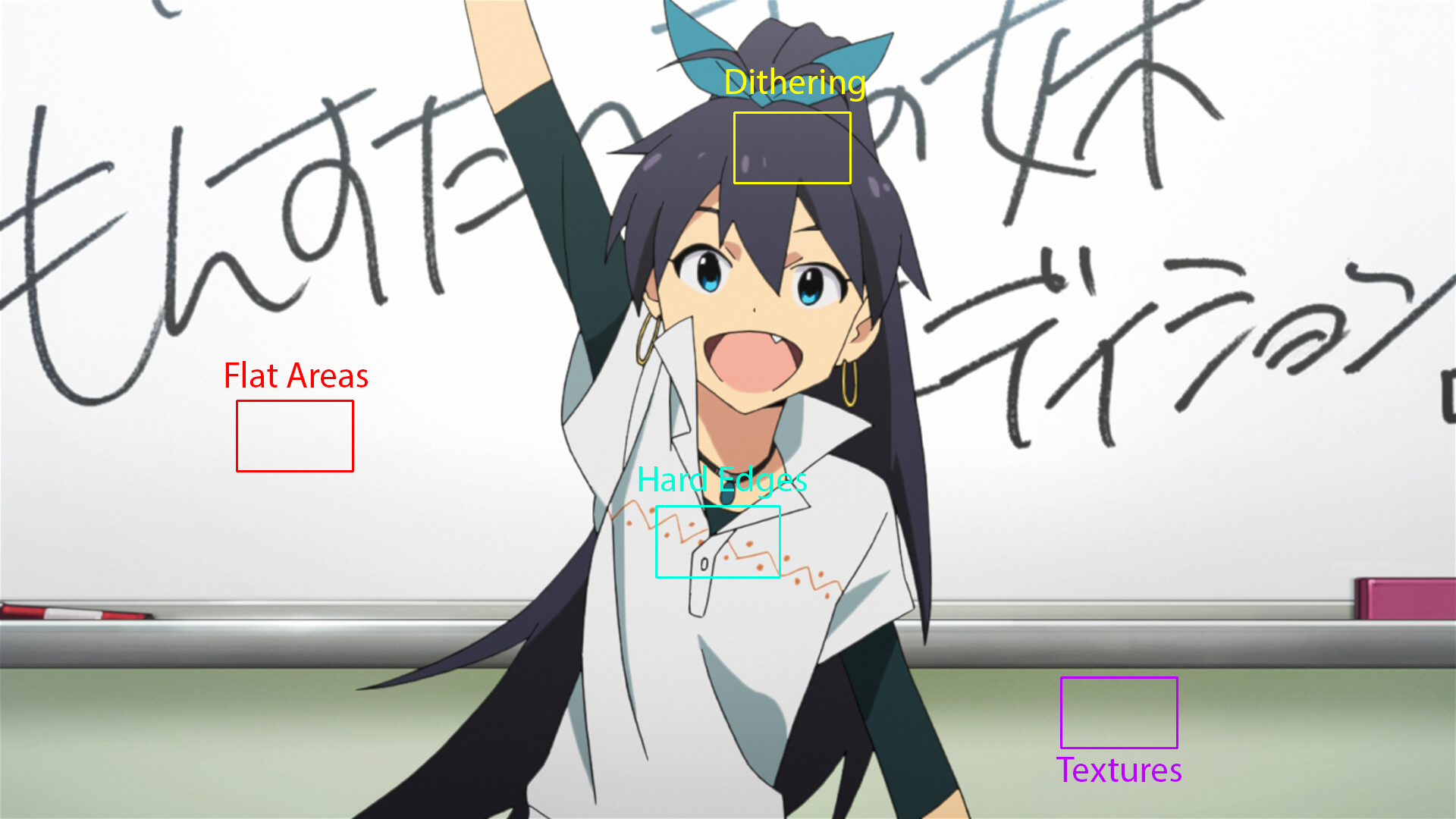 Screenshot of Hibiki from The iDOLM@STER